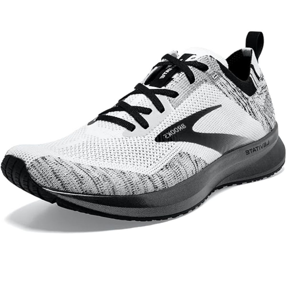Brooks Levitate 4 Men’s Running Shoes Size US 13 Tennis  Walk Shoes Black White